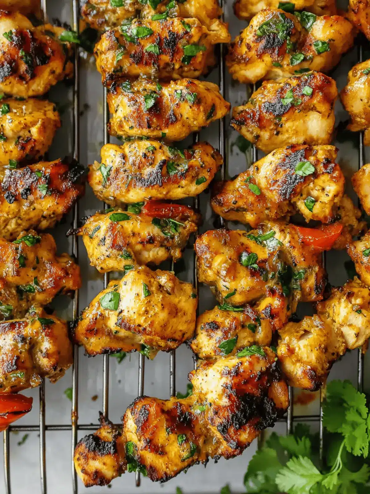 Chicken Skewers in the Oven