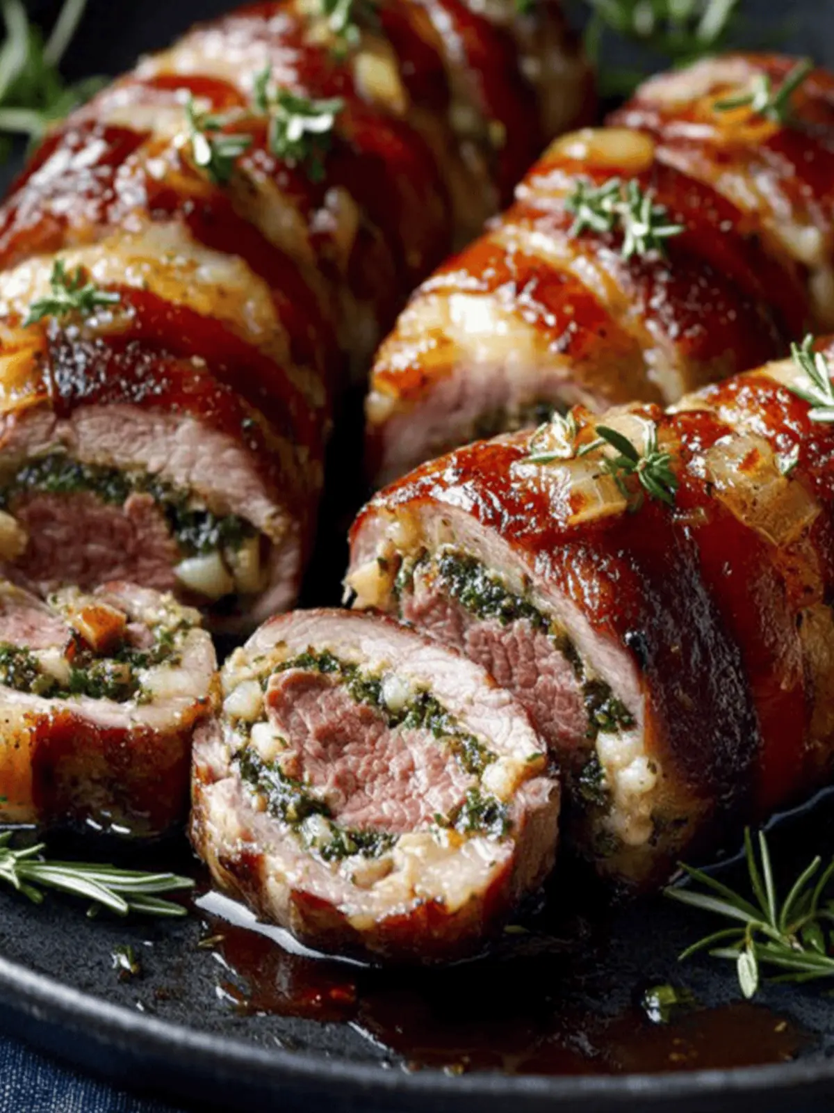Hairy Bikers Stuffed Pork Tenderloin​