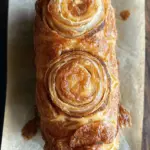 Viral Cheeseburger Onion Ring Roll