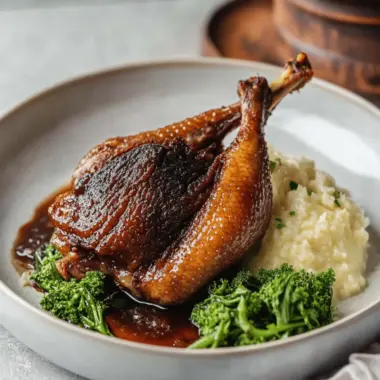 Air Fried Smokey Citrus Duck