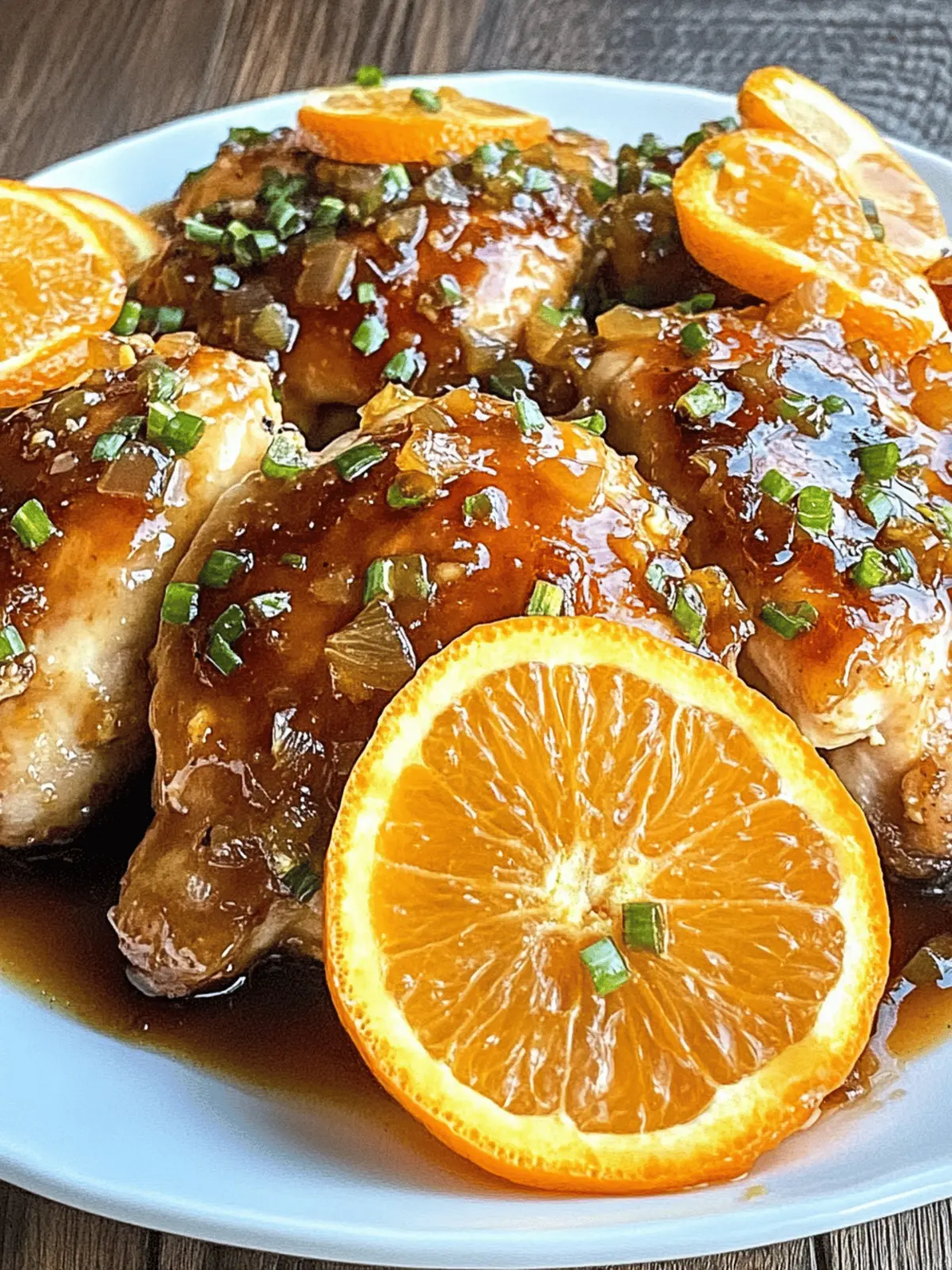 Delicious Orange Balsamic Glazed Chicken Ready in 40 Minutes 3 Orange Balsamic Glazed Chicken