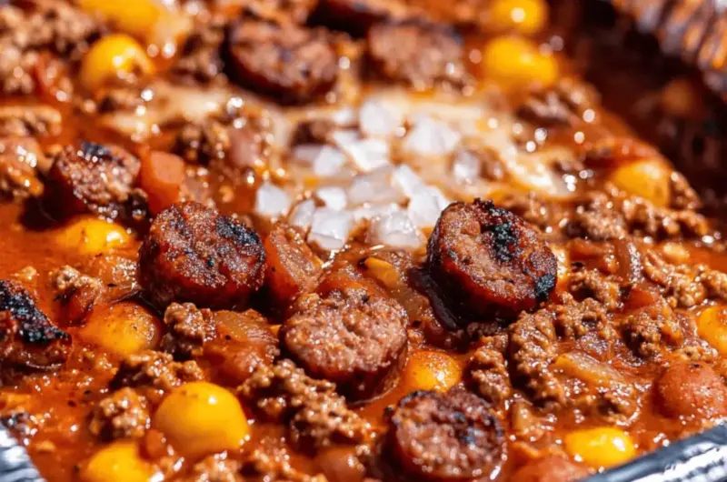 Hearty Grilled Beer Brat Chili for Cozy Nights In 1 Grilled Beer Brat Chili