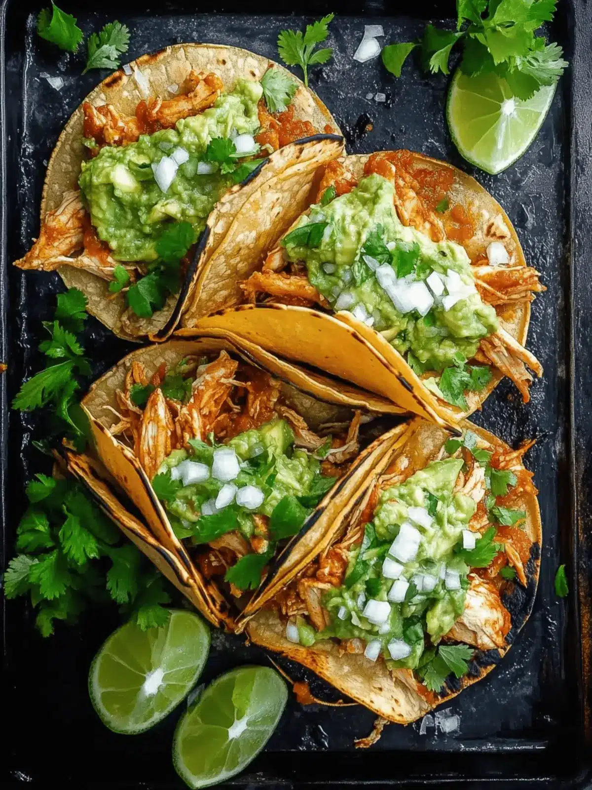 Crispy Poblano Chicken Tacos with Avocado-Jalapeño Salsa