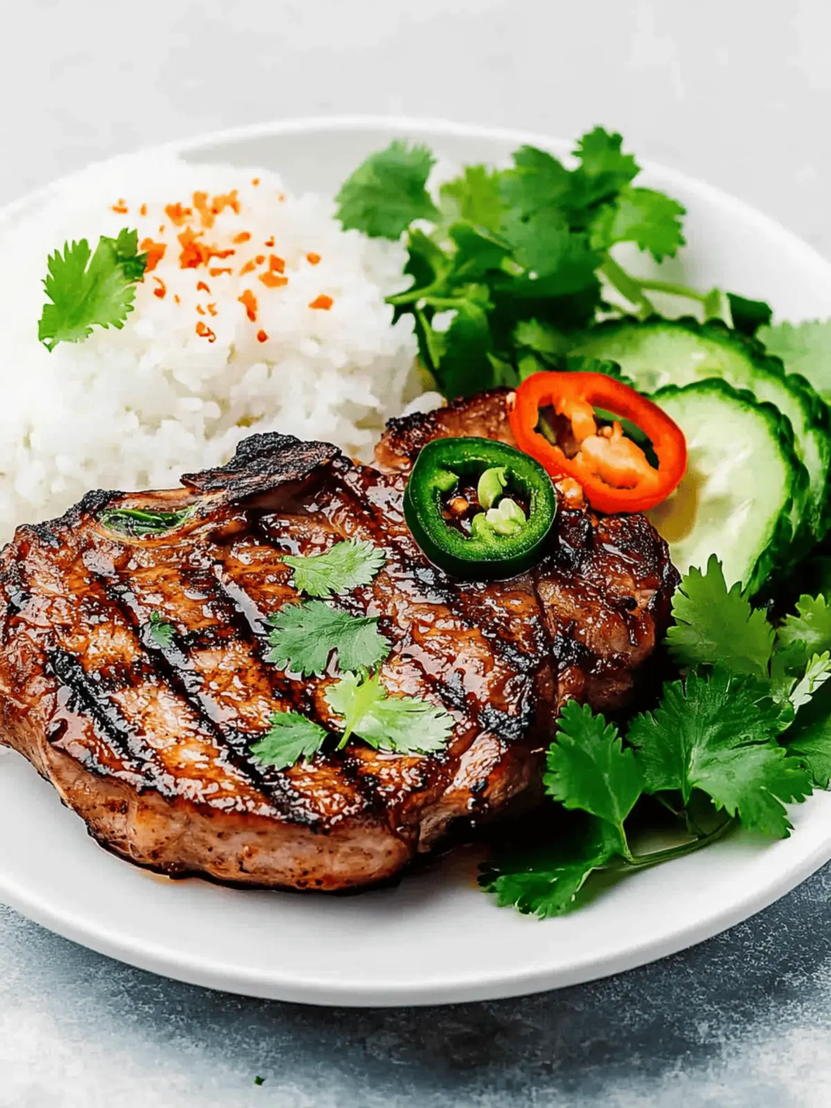 Savory Vietnamese Pork Chops for Effortless Weeknight Wins 2 Vietnamese Pork Chops