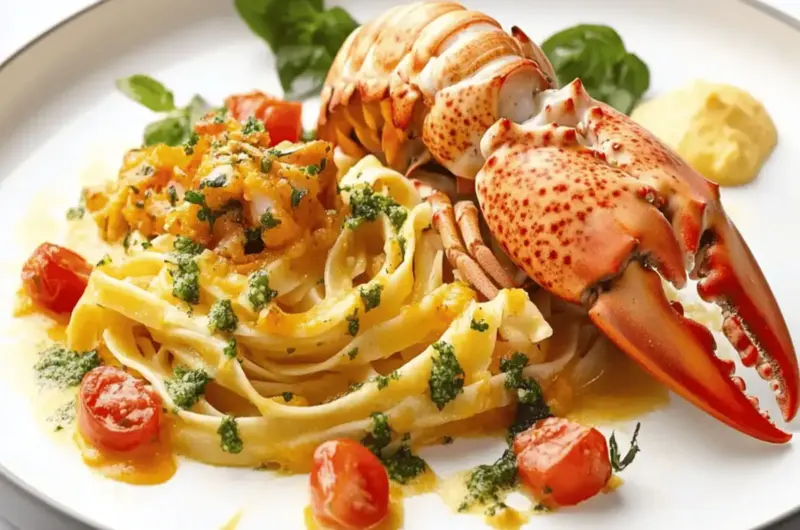 Savor Luxurious Lobster Tagliatelle for a Gourmet Night In 1 Lobster Tagliatelle