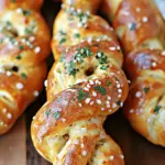 Twisted Jalapeño Cheddar Pretzels
