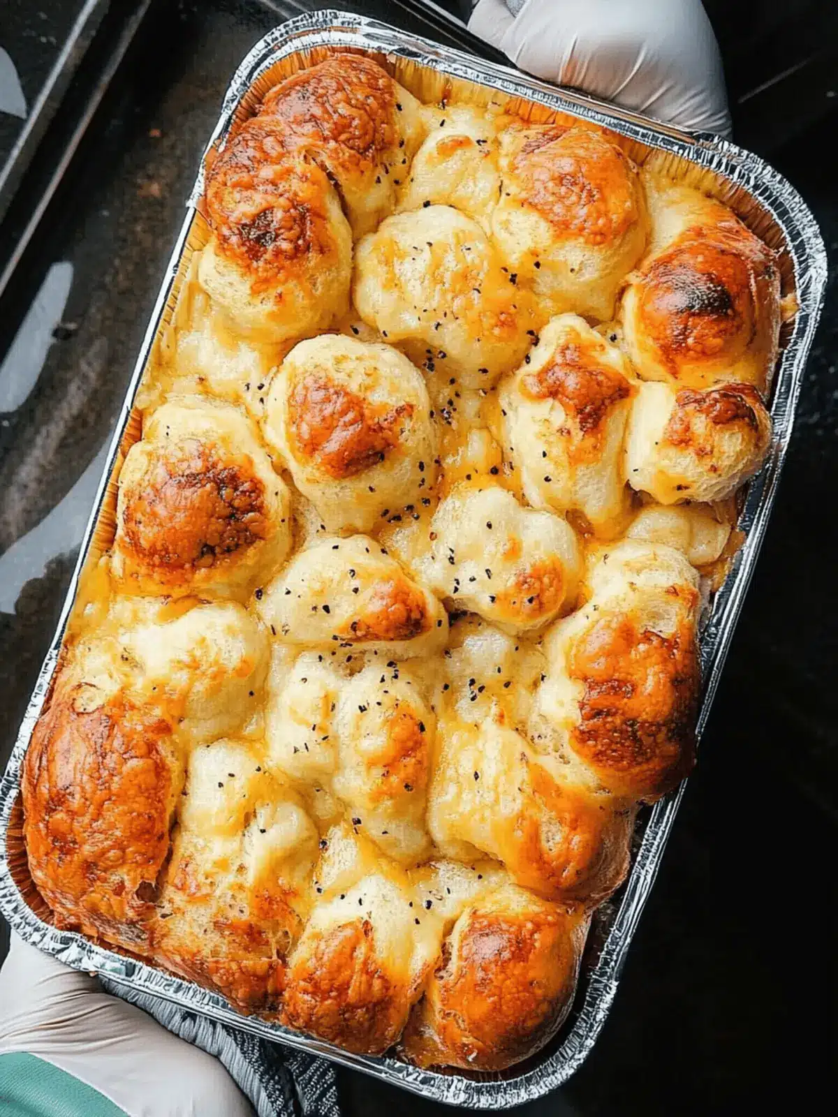 Cheesy Smoked Bread