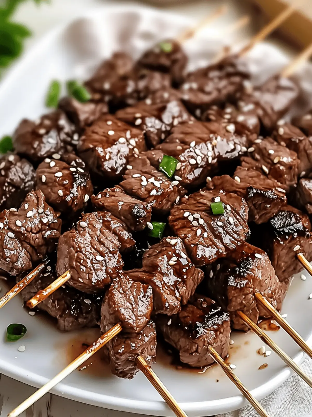 Easy Sweet Teriyaki Beef Skewers for Flavor-Packed BBQ fun 2 Easy Sweet Teriyaki Beef Skewers