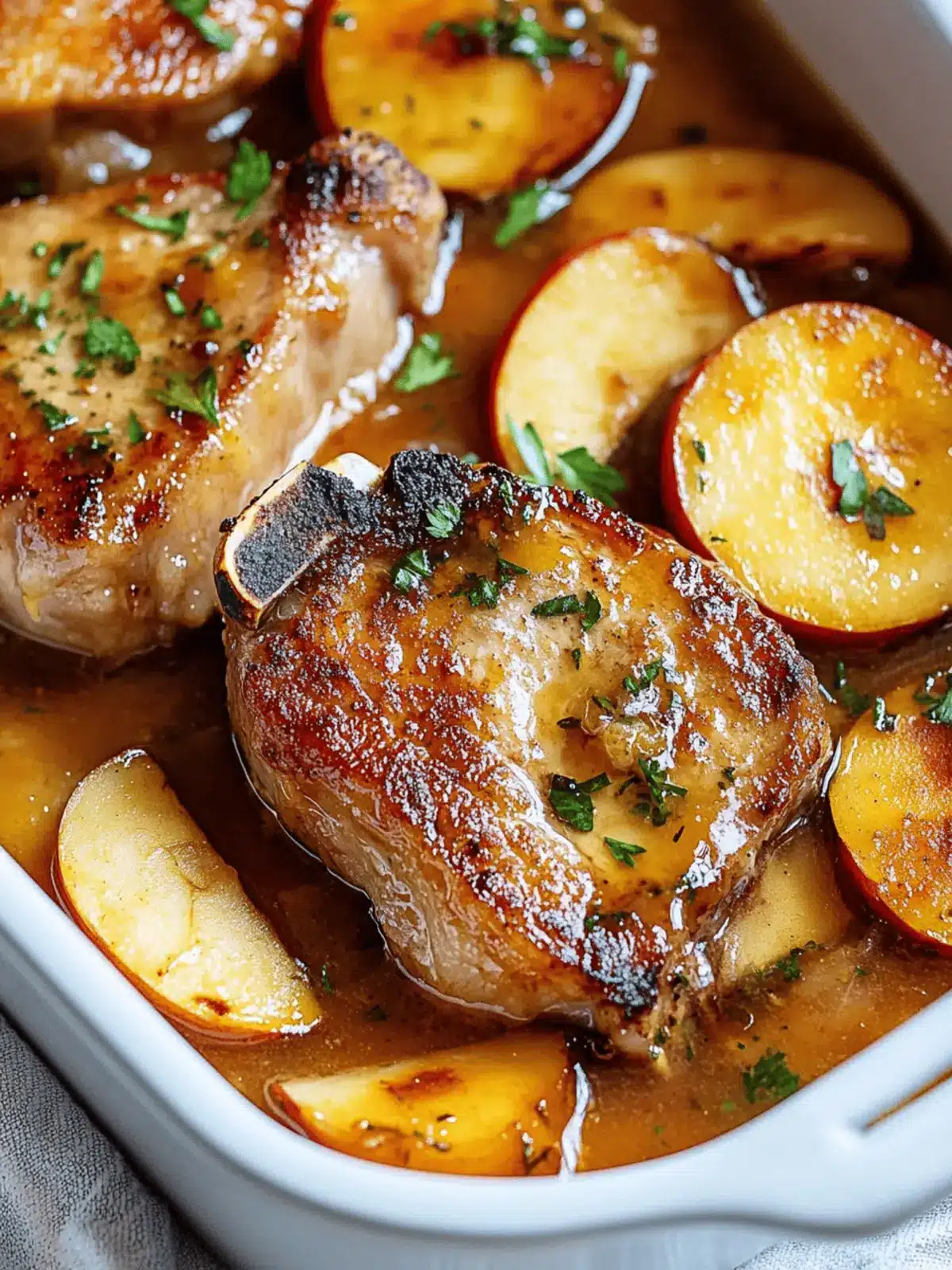 Apple Pork Chops