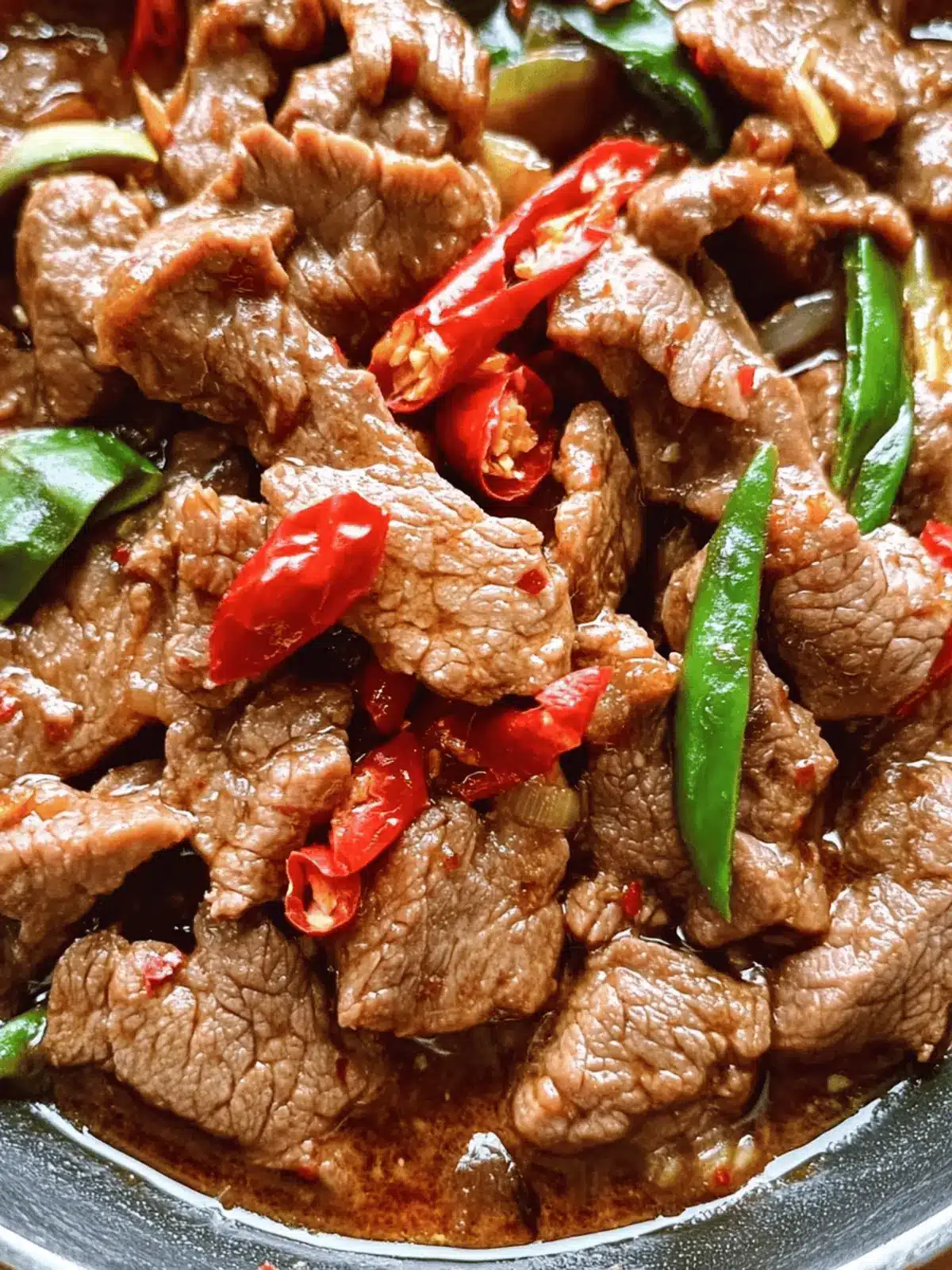 Thai Hot and Spicy Beef: Quick & Flavor-Packed Delight 2 Thai Hot and Spicy Beef