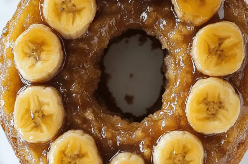 Banana Upside Down Cake