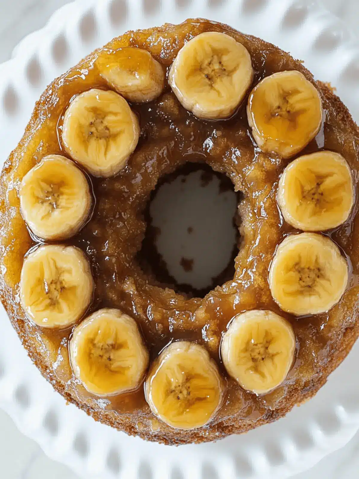 Banana Upside Down Cake