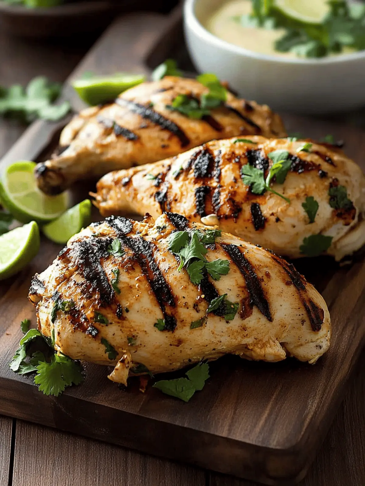 Thai Coconut Grilled Chicken