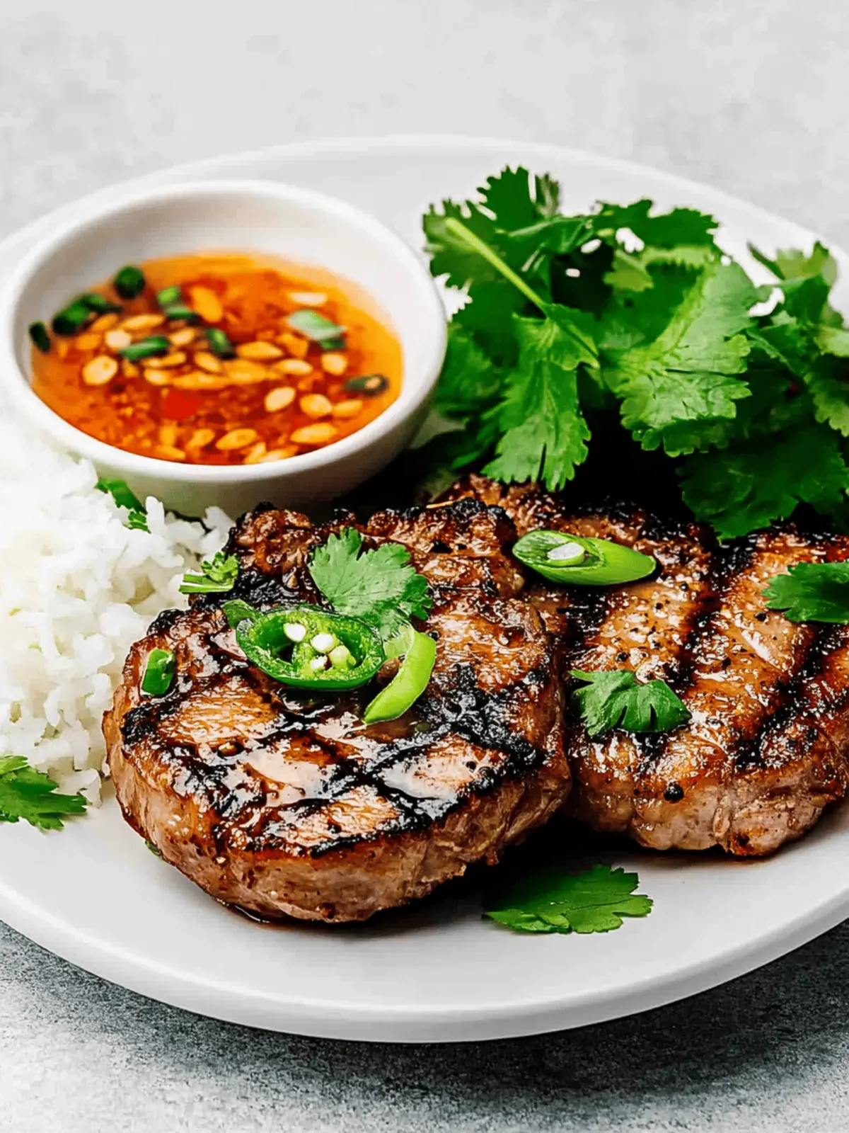 Savory Vietnamese Pork Chops for Effortless Weeknight Wins 3 Vietnamese Pork Chops