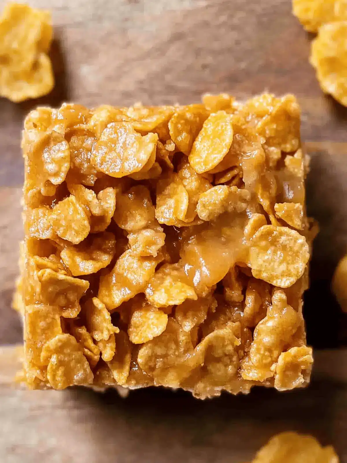 Peanut Butter Cornflake Bars