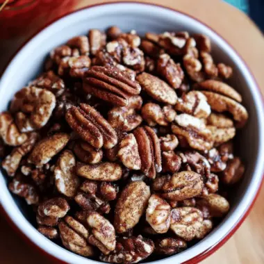 Gingerbread Spiced Nuts