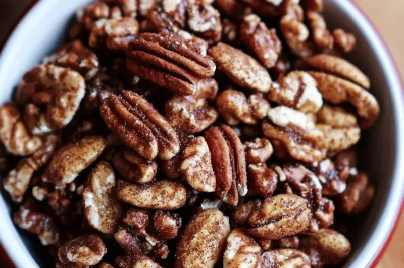 Gingerbread Spiced Nuts: Quick, Cozy Holidays in a Crunch 1 Gingerbread Spiced Nuts