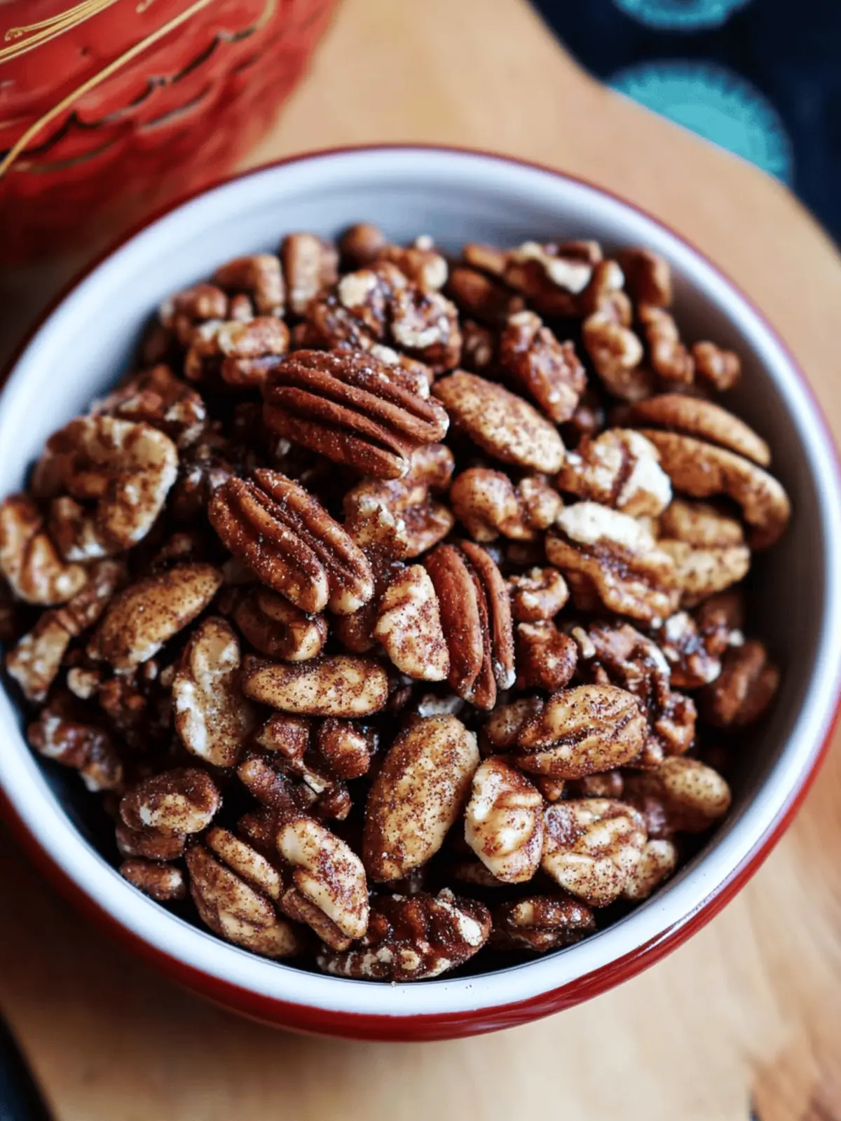 Gingerbread Spiced Nuts