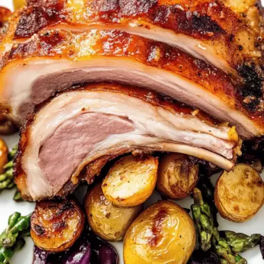 Slow Roast Pork Belly with Cider Gravy