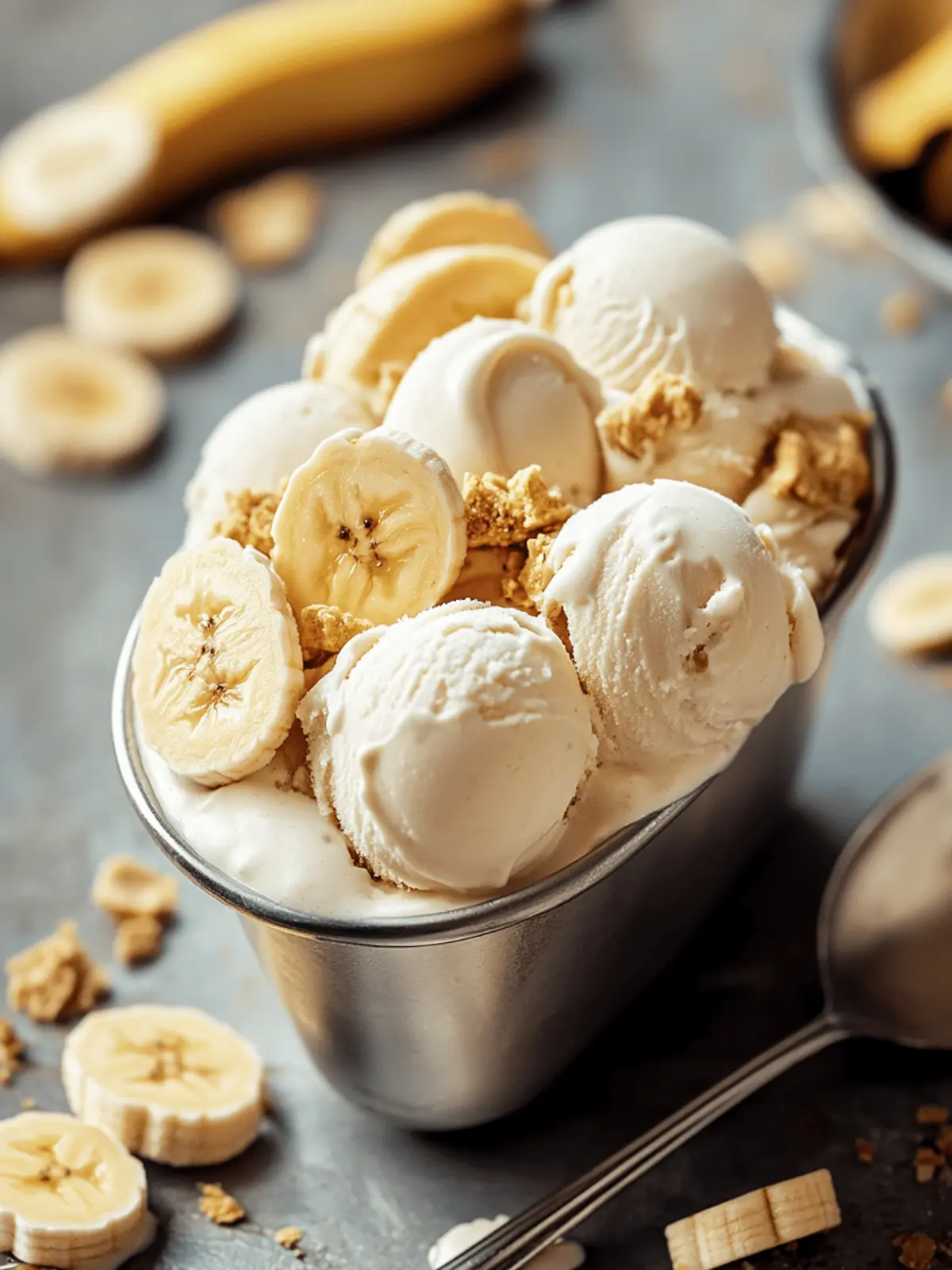 Delicious Banana Pudding Ice Cream You Can Make at Home 3 Banana Pudding Ice Cream