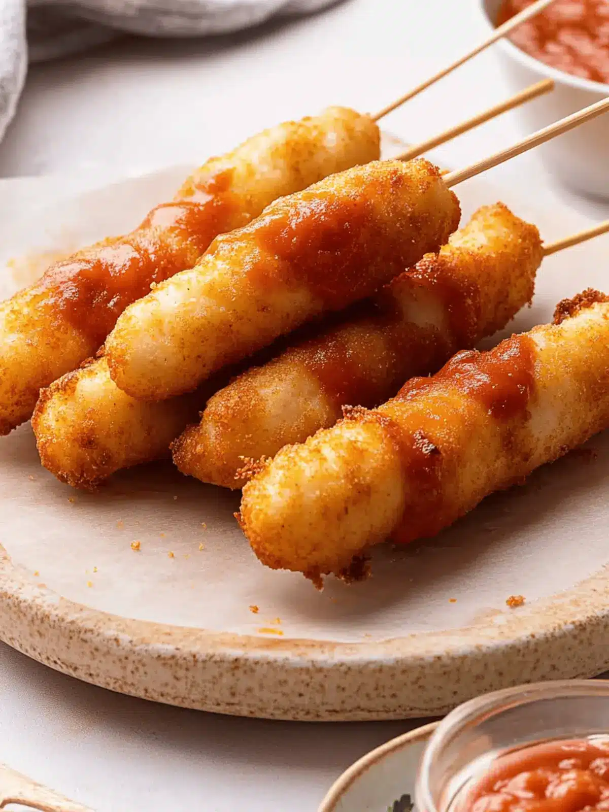 Keto Air Fryer Corn Dogs - A Guilt-Free Carnival Treat! 3 Keto Air Fryer Corn Dogs