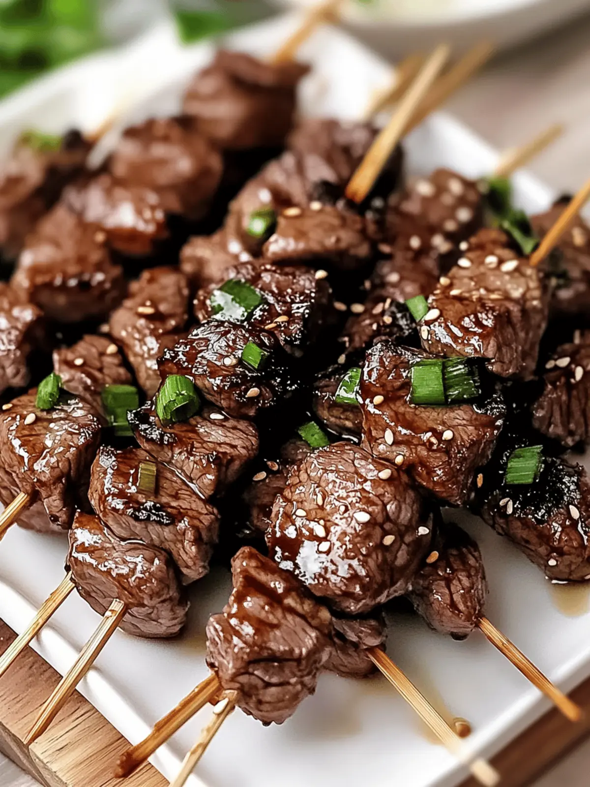 Easy Sweet Teriyaki Beef Skewers for Flavor-Packed BBQ fun 3 Easy Sweet Teriyaki Beef Skewers