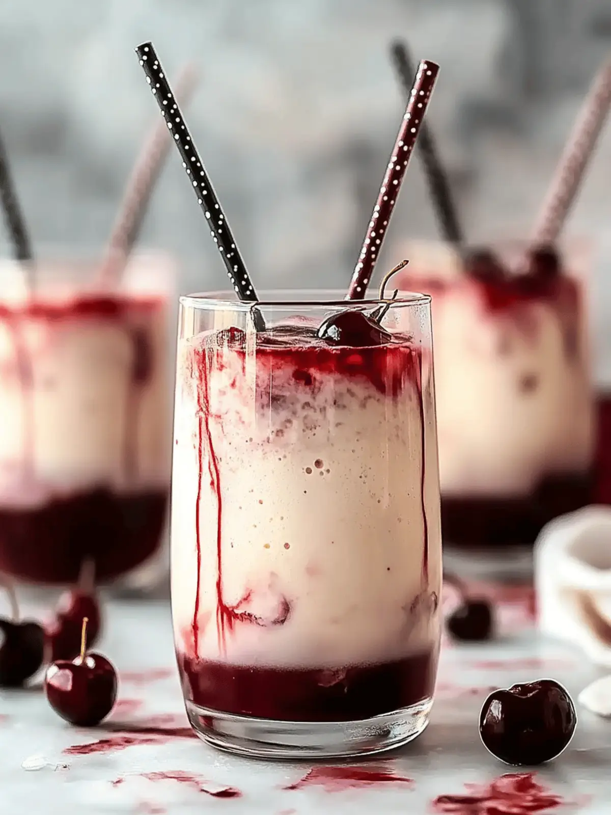 Cherry Earl Grey Milk Tea