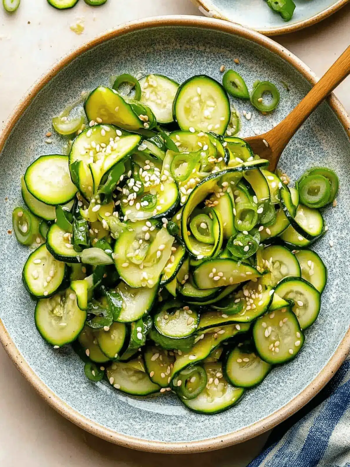 Korean Zucchini Side Dish