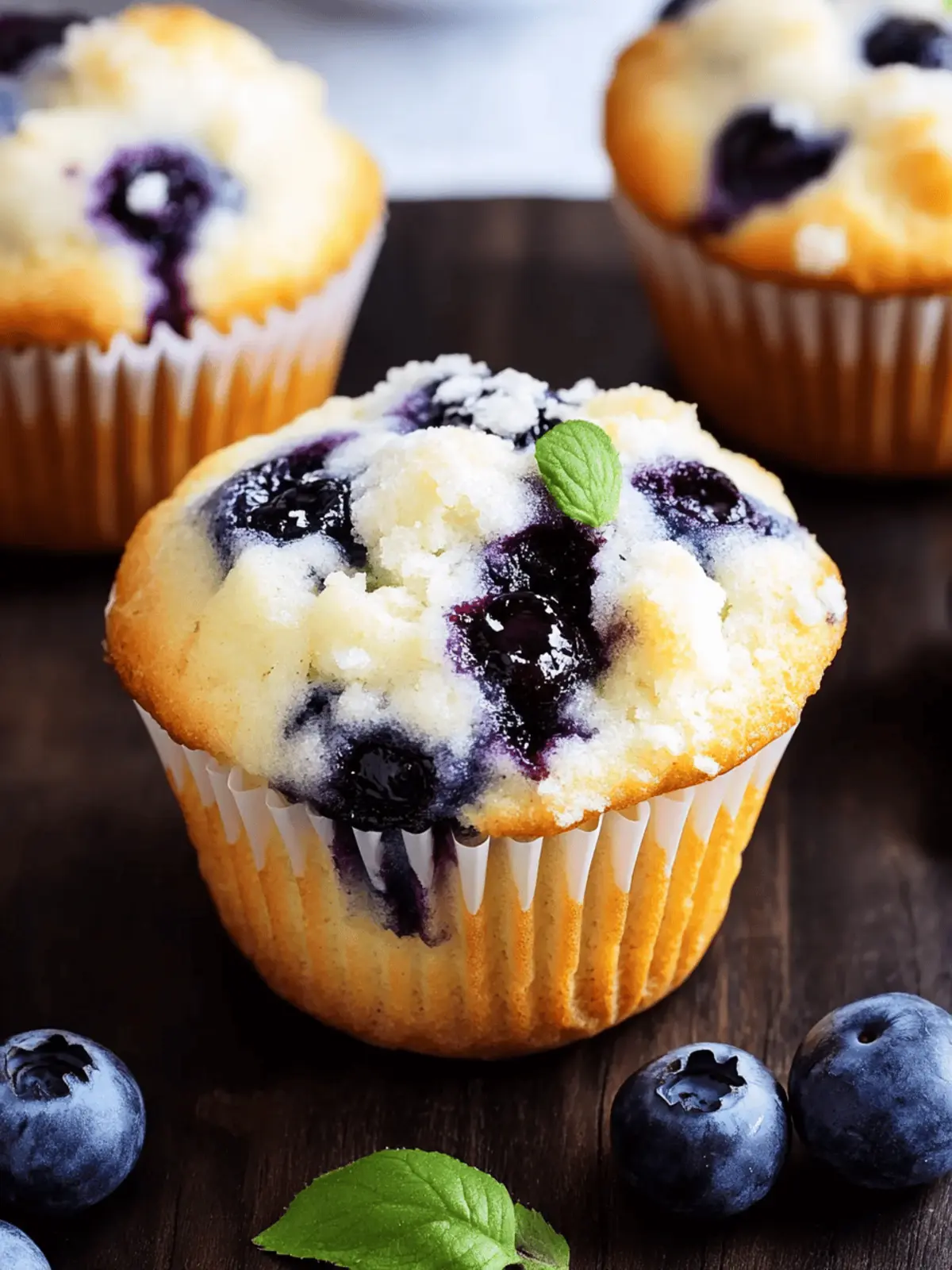 Bisquick Blueberry Muffin