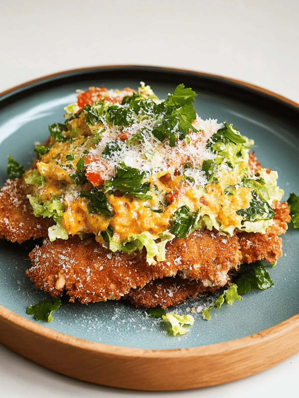 Spicy Chicken Caesar Schnitzel That Elevates Dinner Night 5 Spicy Chicken Caesar Schnitzel