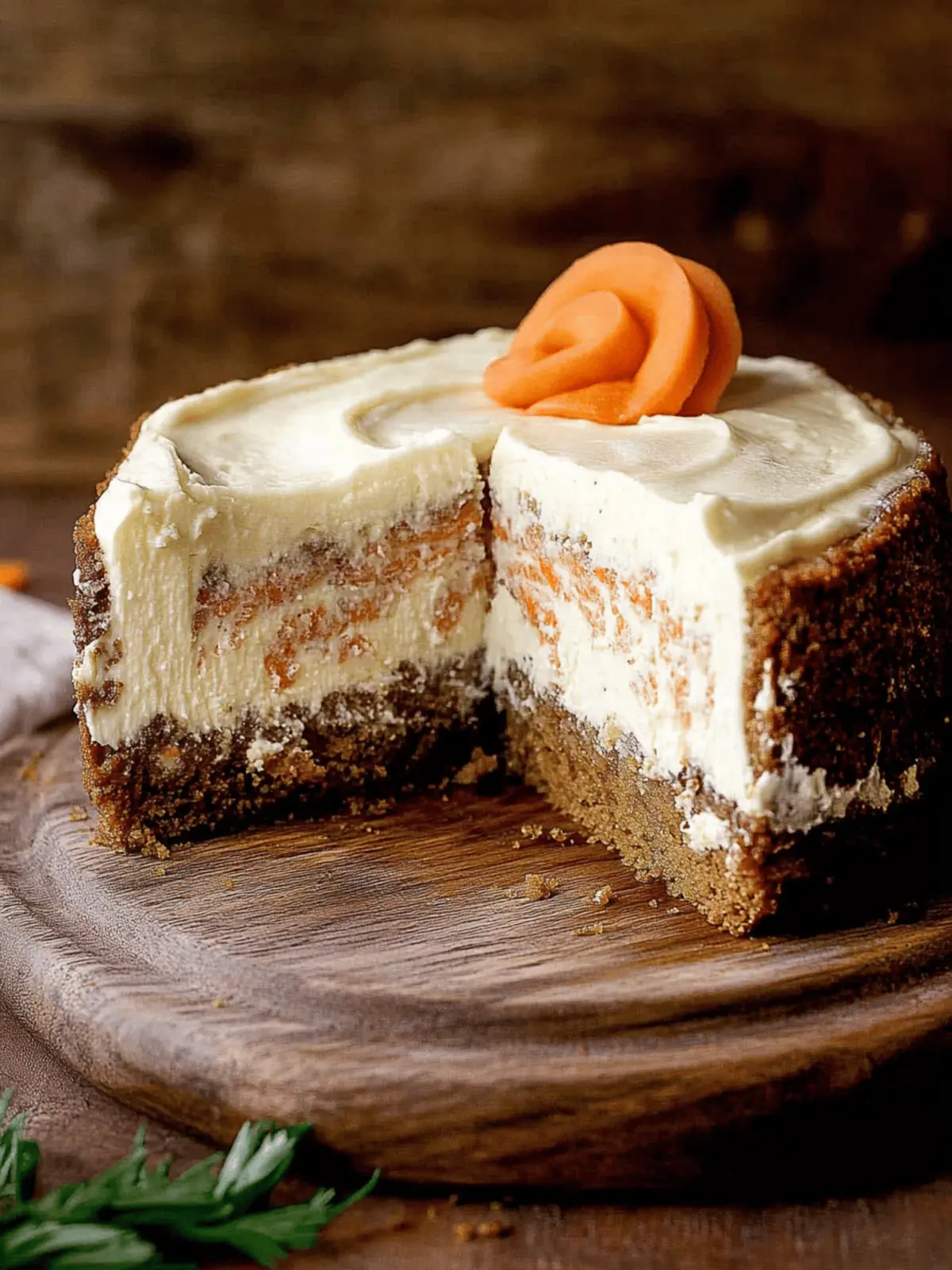 Irresistible Carrot Cake Cheesecake You'll Crave Again and Again 5 Carrot Cake Cheesecake