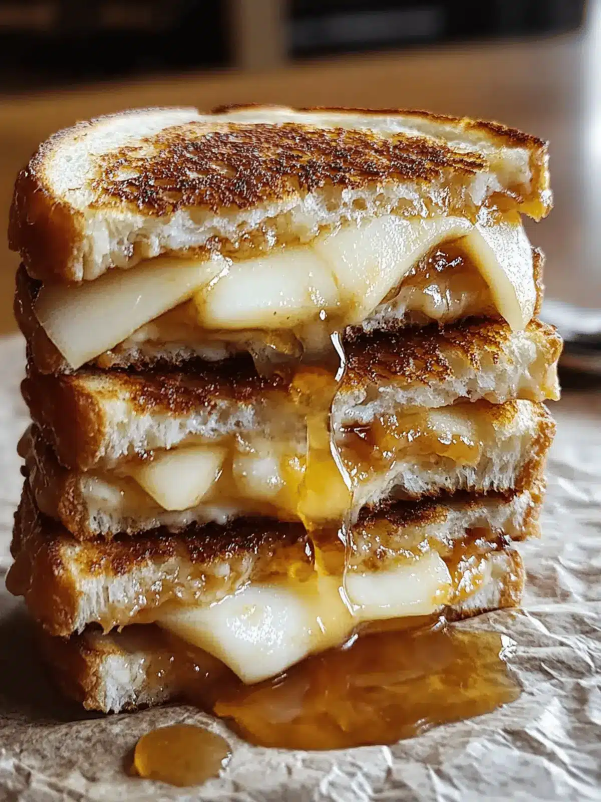 Smoked Gouda Apple Grilled Cheese: A Flavorful Twist! 4 Smoked Gouda Apple Grilled Cheese