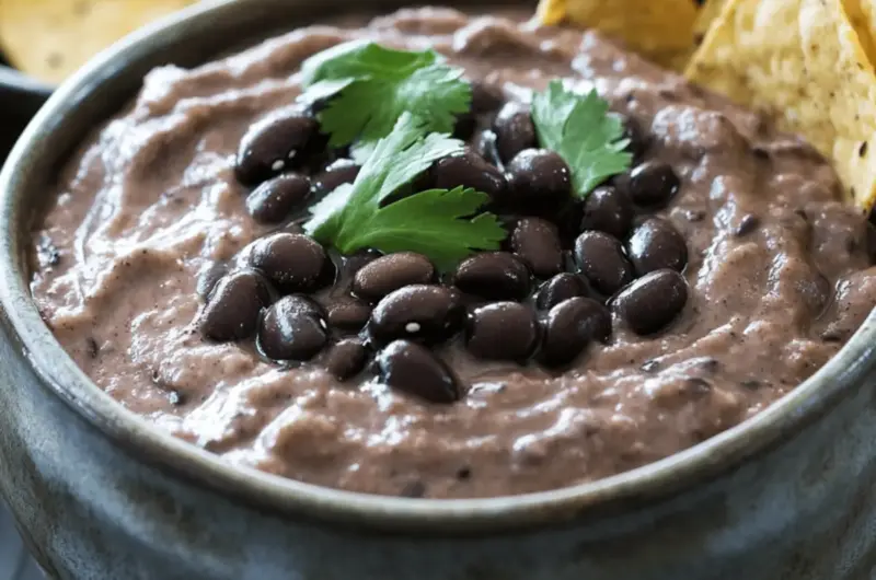 5-Minute Black Bean Dip