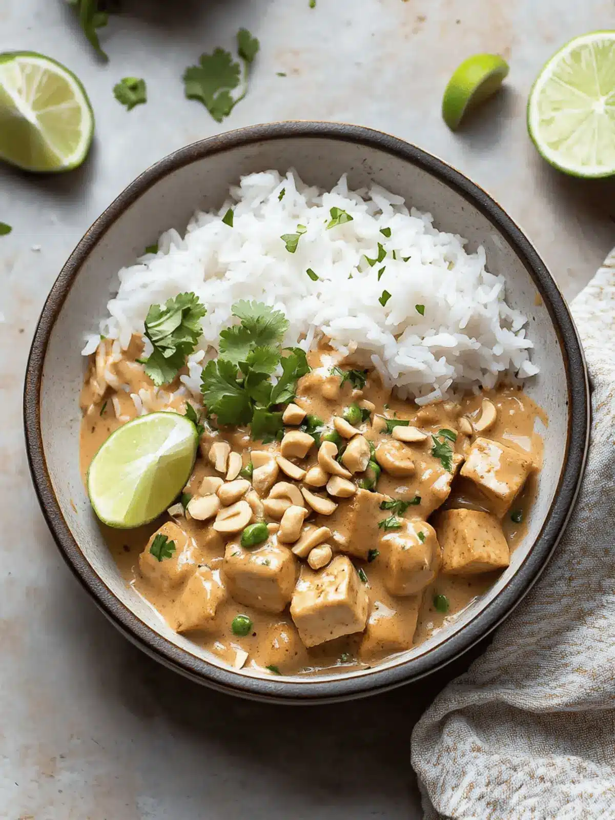 Peanut Tofu with Coconut Rice: Your New Favorite Comfort Bowl 3 Peanut Tofu with Coconut Rice