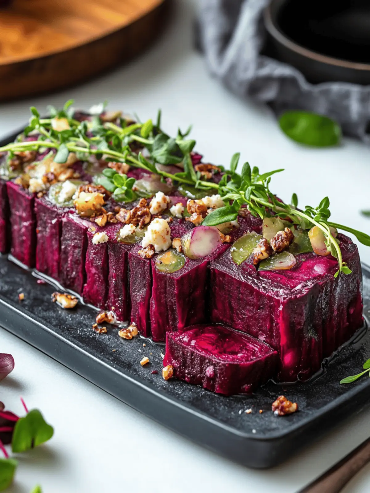 Beetroot and Goat’s Cheese Terrine