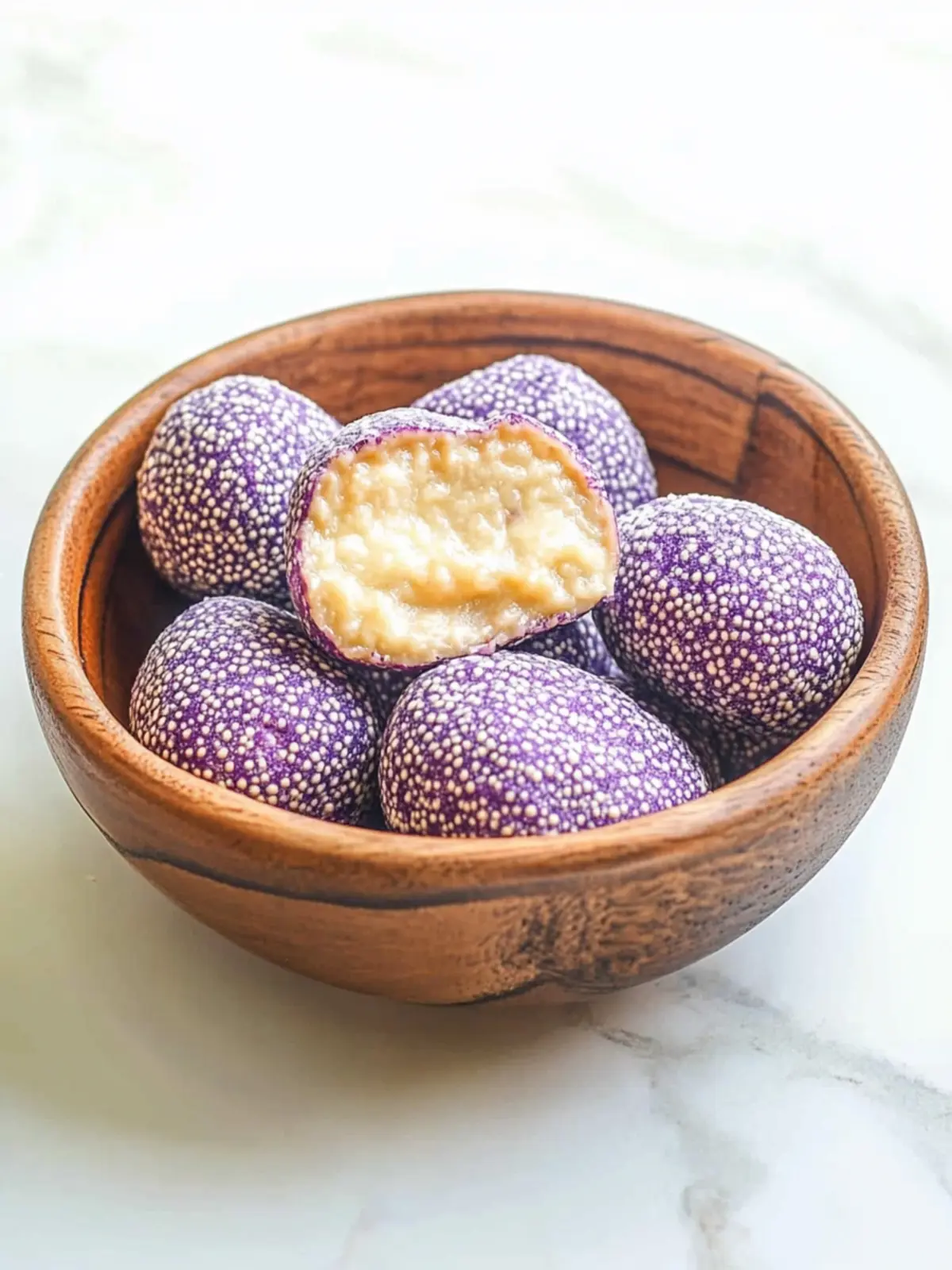Filipino Ube Buchi: Sweet Fried Treats to Savor Together 2 Filipino Ube Buchi