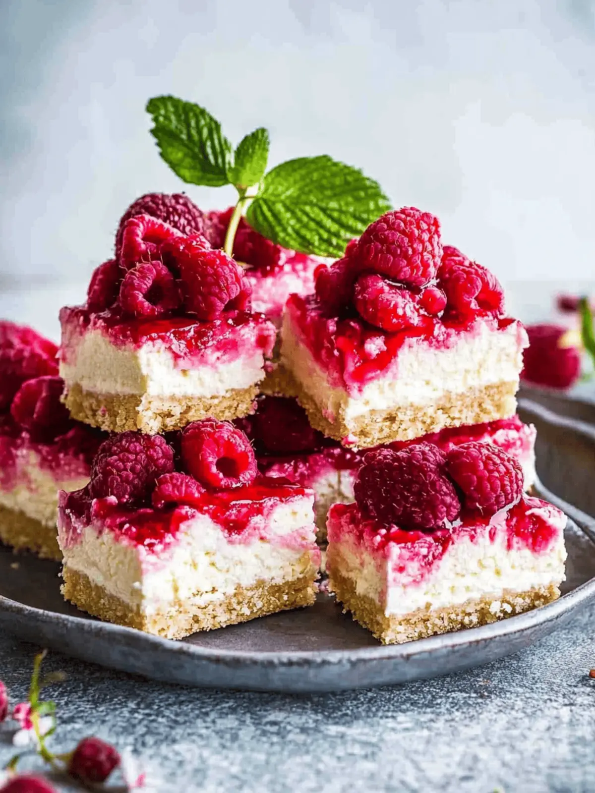 Decadent Raspberry Cream Cheese Bars That Wow in Every Bite 3 Raspberry Cream Cheese Bars