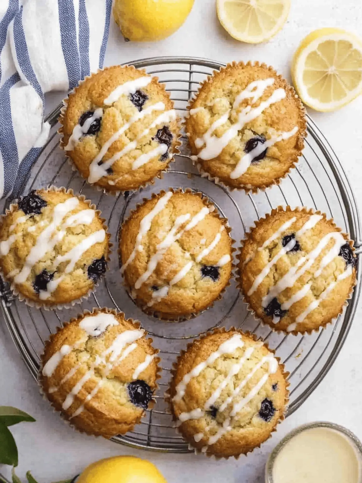 Zesty Lemon Blueberry Muffins for a Bright Morning Boost 4 Lemon Blueberry Muffins