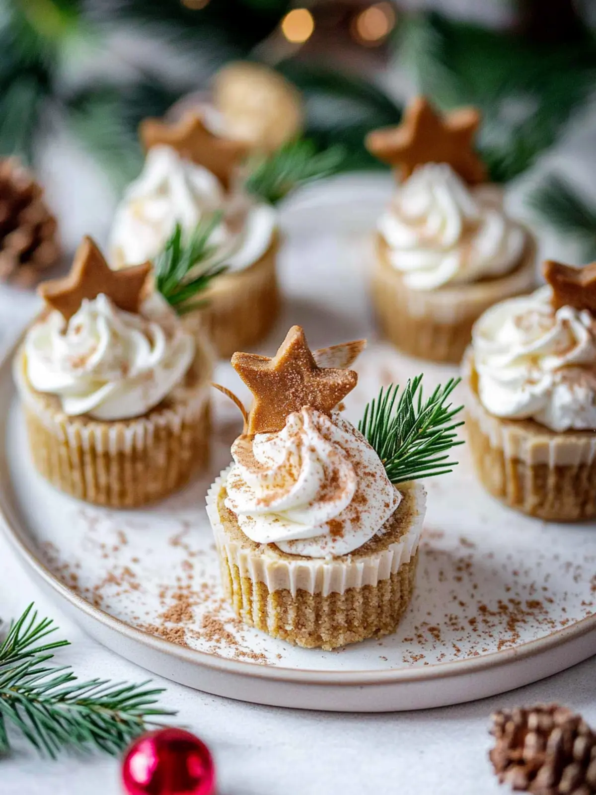Irresistible No-Bake Gingerbread Cheesecake Cups Recipe 4 No-Bake Gingerbread Cheesecake Cups