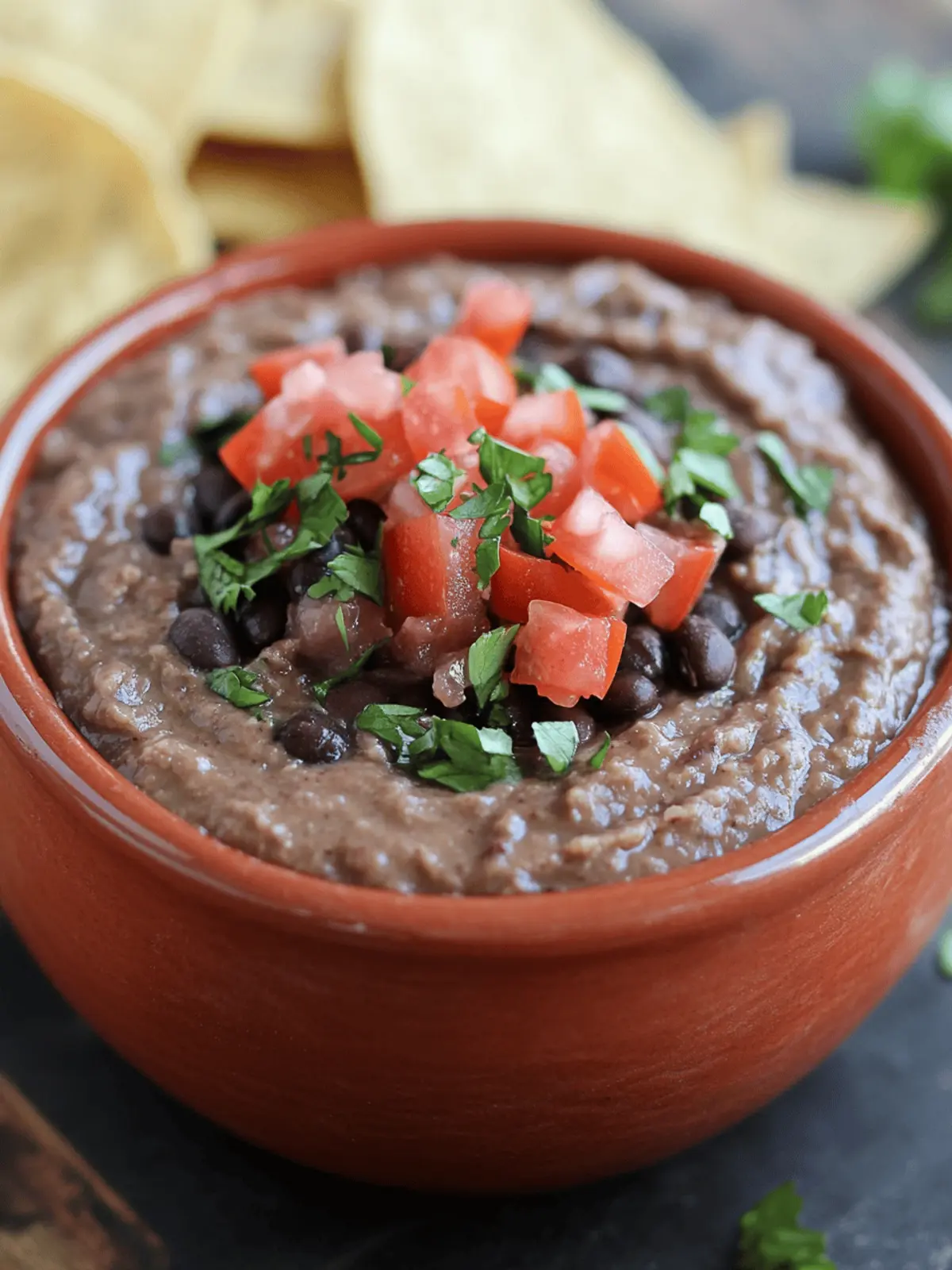 5-Minute Black Bean Dip