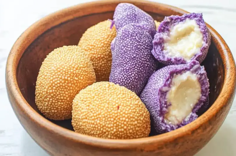 Filipino Ube Buchi
