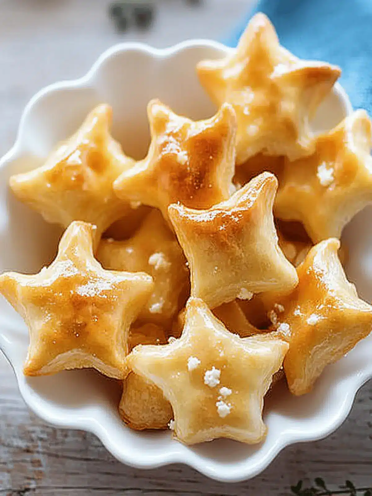 Parmesan Puff Pastry Stars