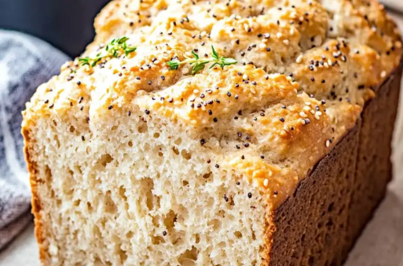 Everything Bagel Beer Bread
