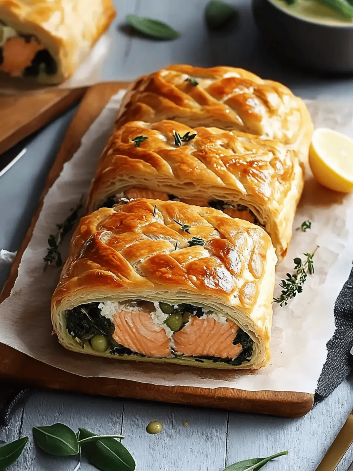Salmon Wellington