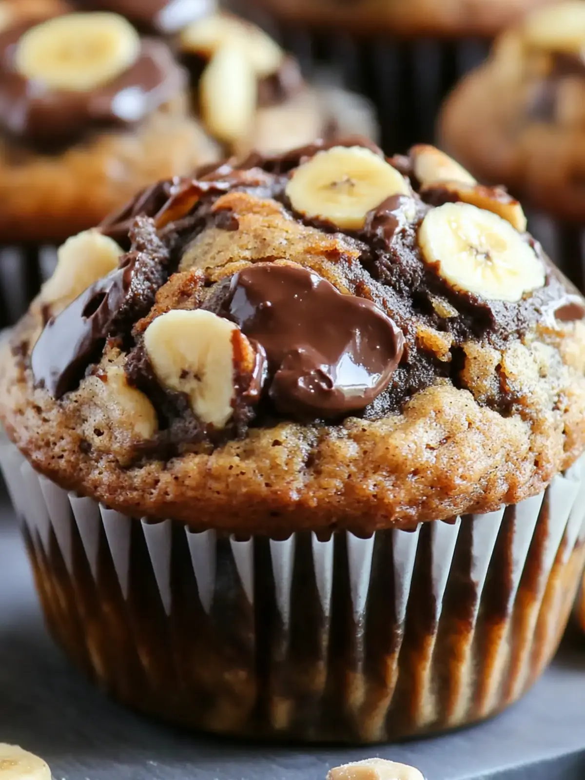 Irresistible Chocolate Peanut Butter Banana Muffins You’ll Love 2 Chocolate Peanut Butter Banana Muffins