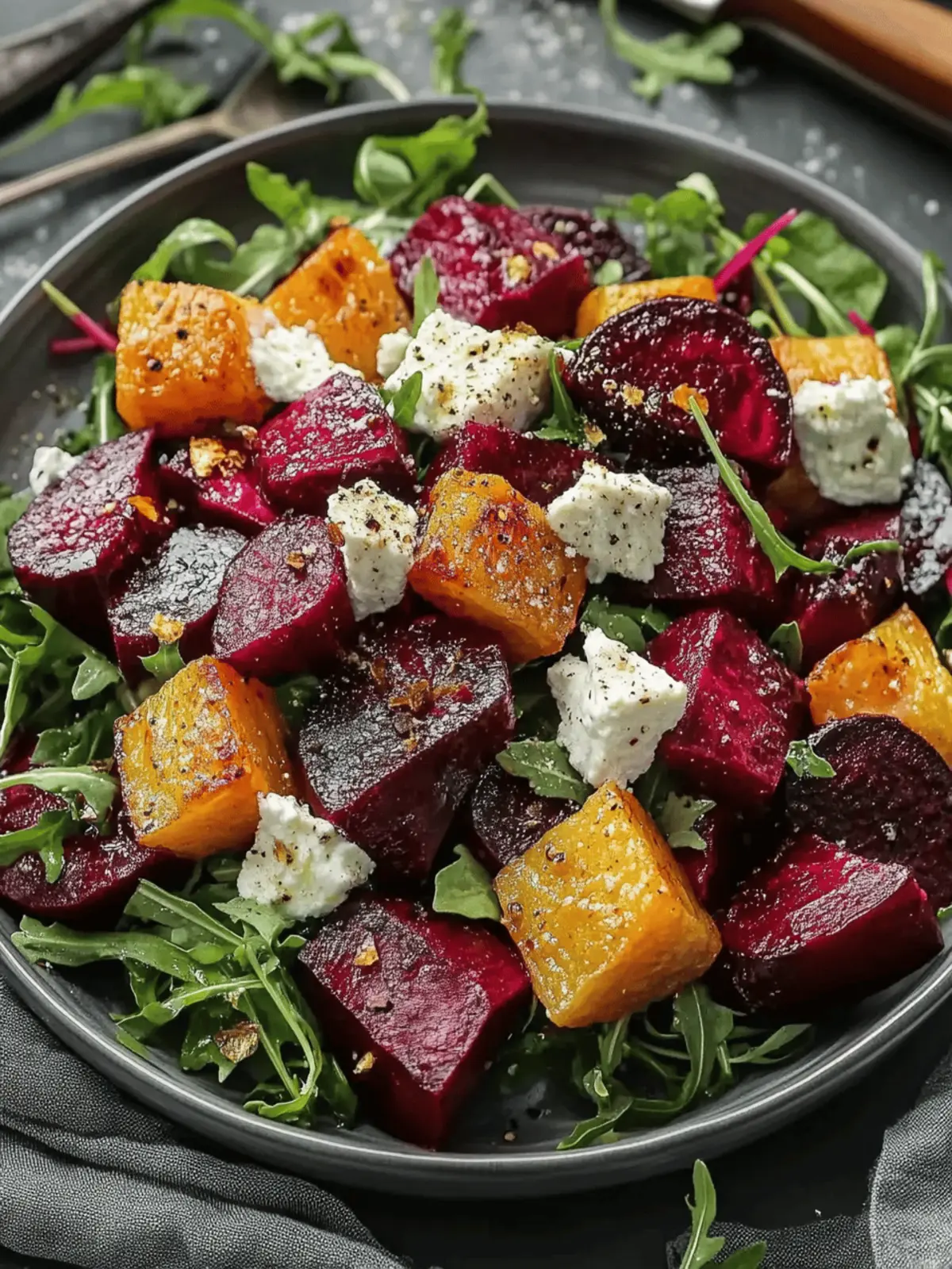 Vibrant Roasted Beet Salad: A Healthy Flavor Explosion 2 Roasted Beet Salad