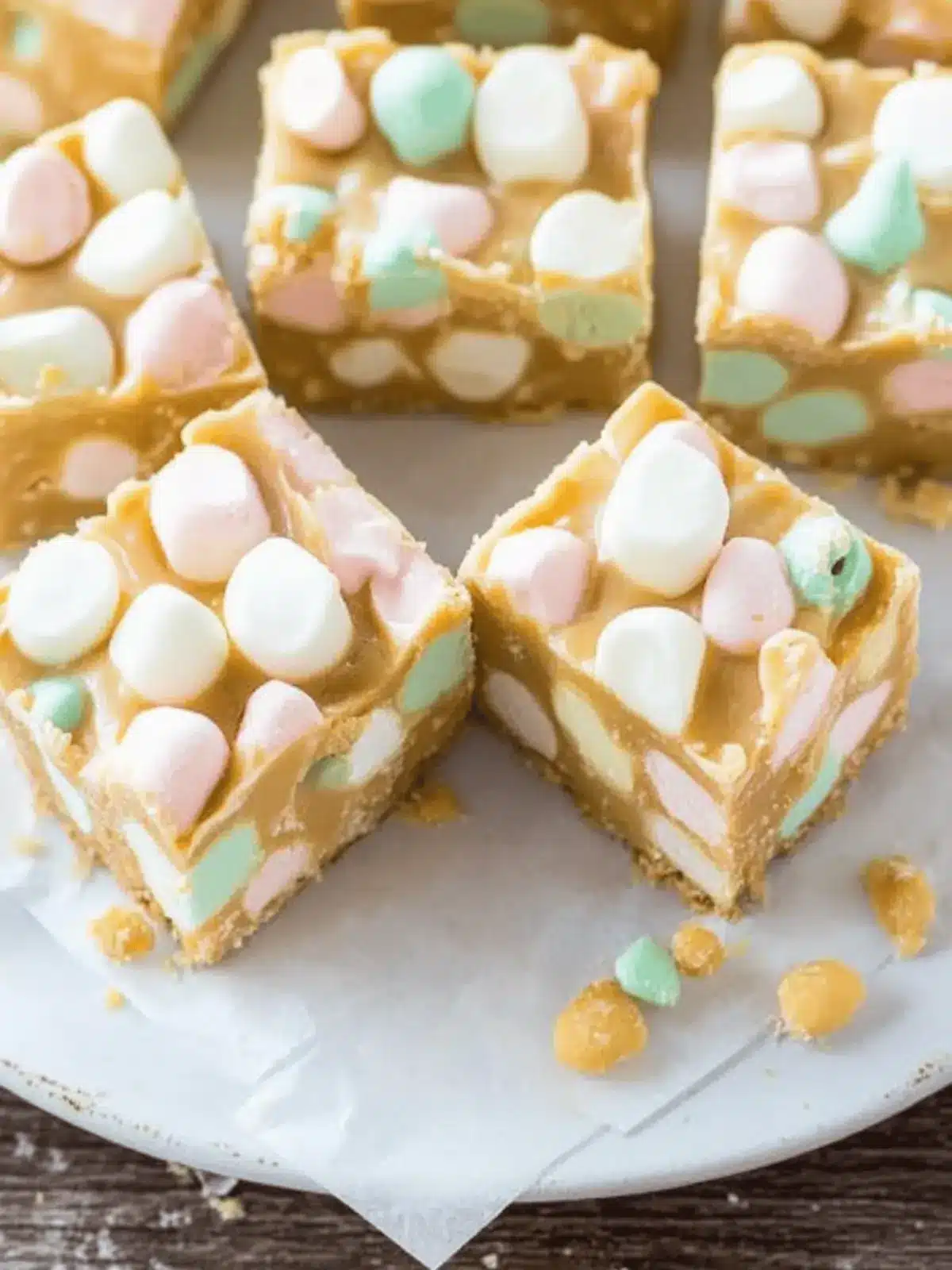 Confetti Squares – Peanut Butter Marshmallow Squares