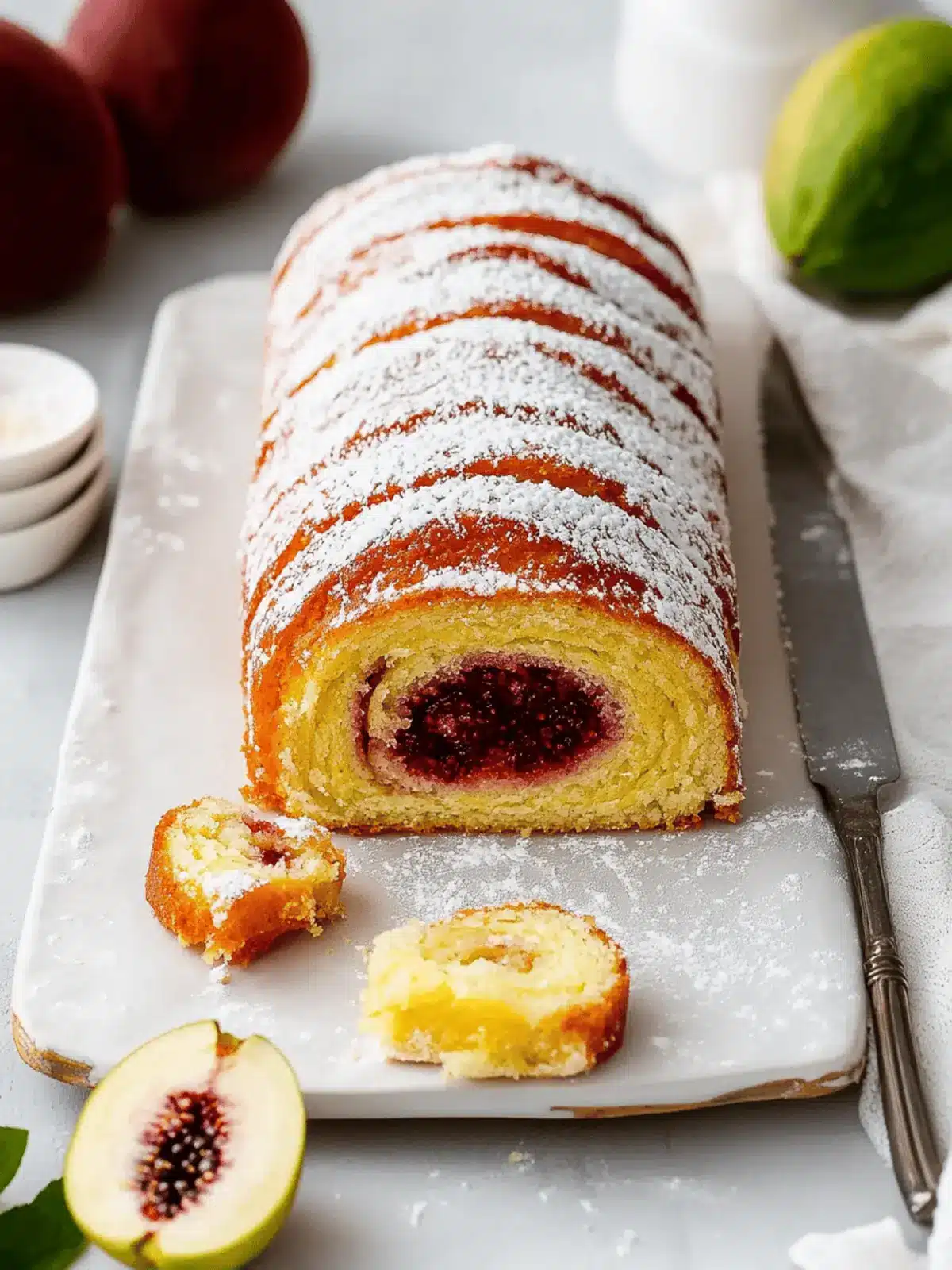 Guava Swiss Roll