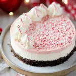 Candy Cane Holiday Cheesecake