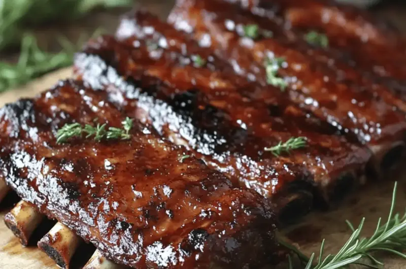 Oven Baked Pork Ribs